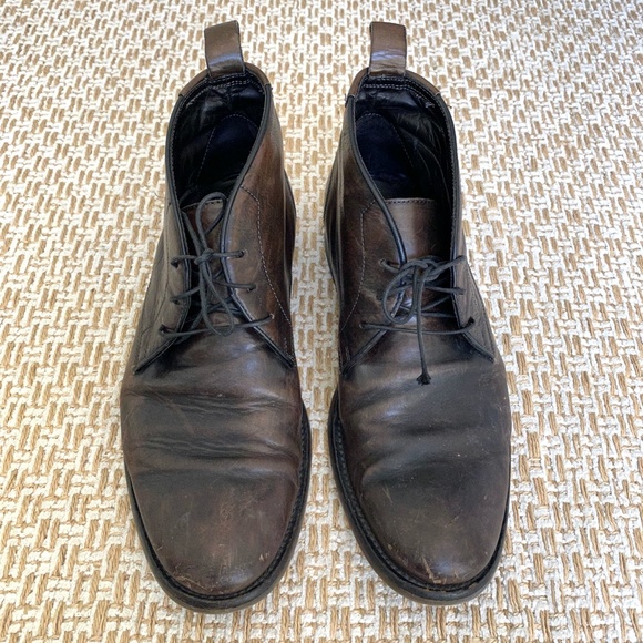 Hip Vince Leather Brunswick Chukka Boots - 8 - Picture 3 of 9